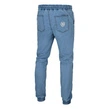 Spodnie męskie jogger jeans Patriotic Laur jasno niebieskie