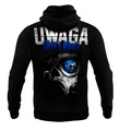 Bluza męska z kapturem Public Enemy Strefa Kiboli hoodie czarna