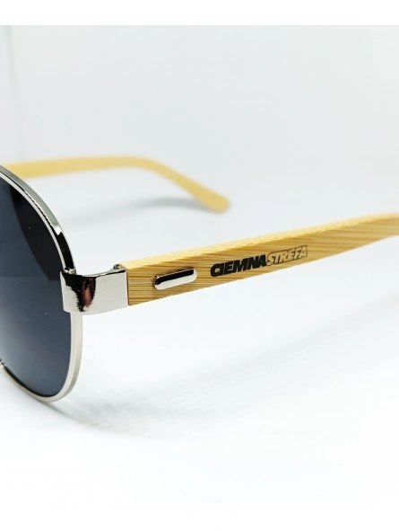 Okulary przeciwsłoneczne Ciemna Strefa RPK Aviator black