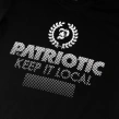 Koszulka męska T-shirt Patriotic P-Laur Haftone czarna