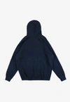 Bluza męska streetwear z kapturem Prosto Big Log granatowa