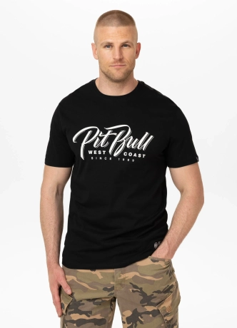 Koszulka męska T-Shirt Pit Bull Pitbull El Jeffe czarna