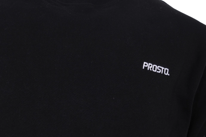 Bluza męska Prosto Klasyk Base crewneck czarna