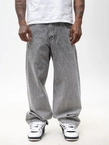 Spodnie męskie Jeans Super Baggy Jigga Wear New Outline szare