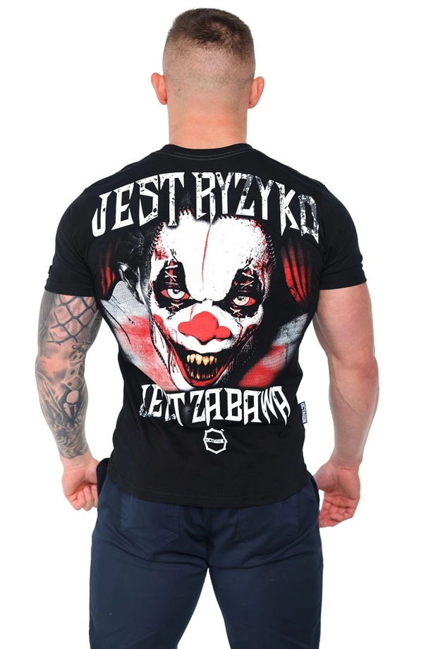 Koszulka męska T-shirt Octagon Jest Ryzyko Jest Zabawa czarna