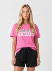 Koszulka t-shirt damska Pit Bull Pitbull Softbite różówa