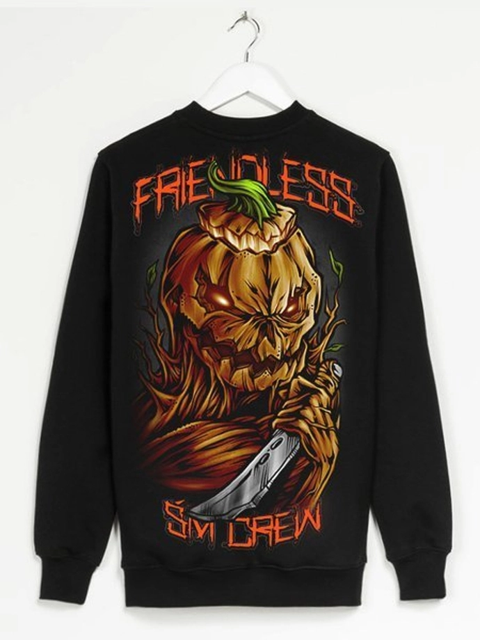 Bluza męska bez kaptura Środowisko Miejskie Friendless black