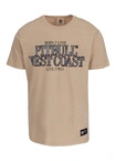 Koszulka męska T-Shirt Pit Bull Pitbull Denim Washed Ace Of Spades II beżowa