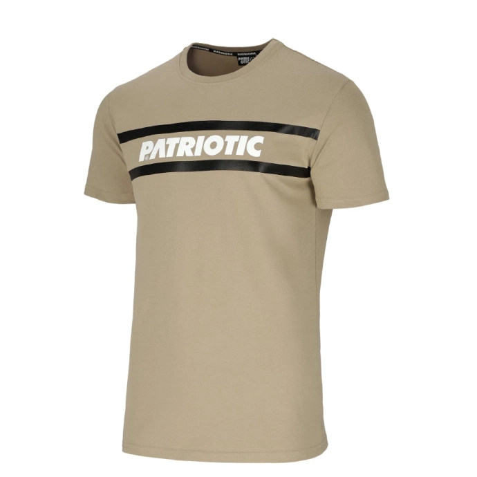 Koszulka męska T-shirt Patriotic P New Line beżowa