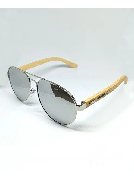 Okulary przeciwsłoneczne Ciemna Strefa RPK Aviator black/grey