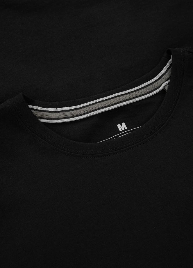 Koszulka męska T-Shirt Pitbull Small Logo czarna