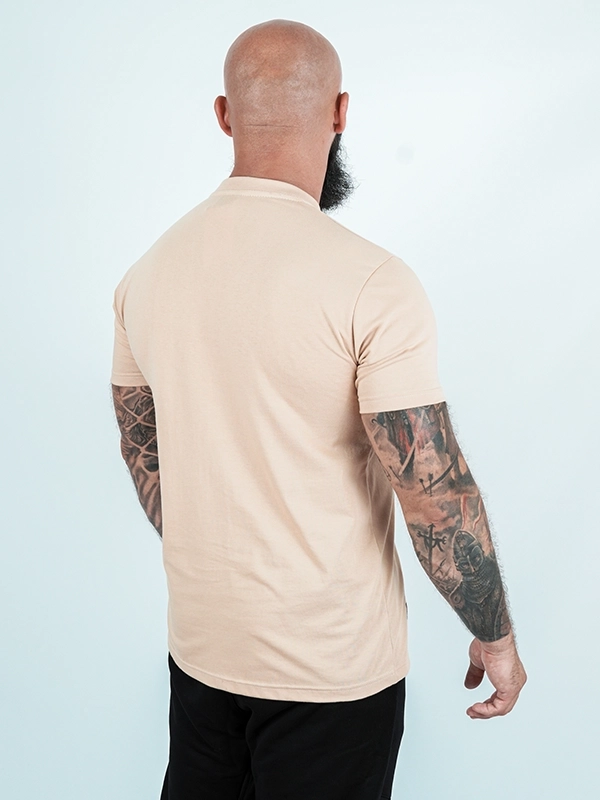 Koszulka męska t-shirt Środowisko Miejskie Essential Bear beżowa