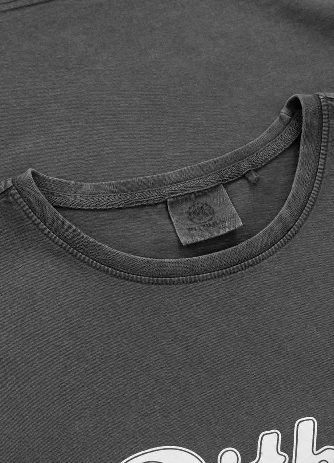 Koszulka damska T-shirt Pit Bull Angel Logo grafitowa