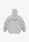 Bluza męska rozpinana z kapturem Prosto Infinity szara