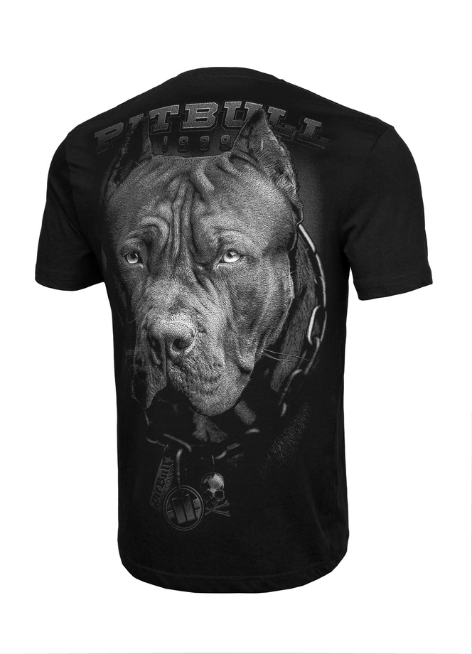 Koszulka męska T-Shirt Pit Bull Pitbull Born In 1989 czarna