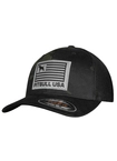 Czapka z daszkiem Full Cap Mesh Pit Bull Pitbull USA czarna