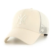 Czapka z daszkiem 47 Brand New York Yankees Branson MVP Mesh kremowa