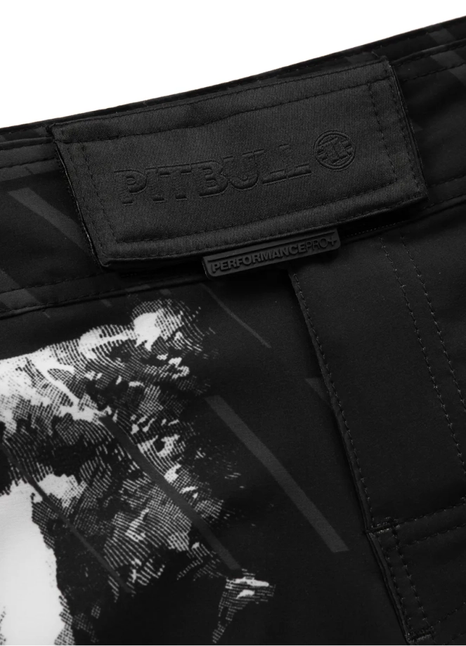Spodenki treningowe Pitbull Pit Bull Grappling Shorts Street Dog czarne
