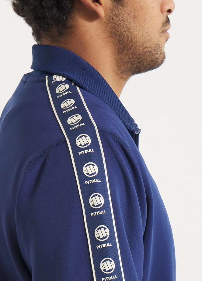 Komplet dresowy krótki Pitbull Pit Bull Powers niebieski