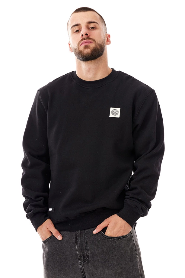 Bluza męska Mass Dnm Patch crewneck czarna