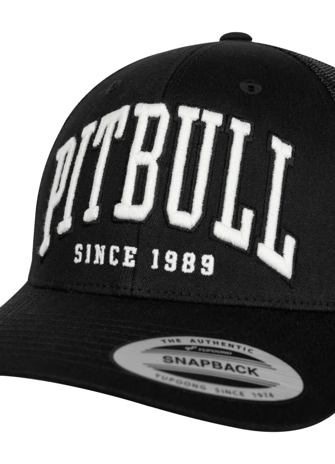 Czapka z daszkiem Snapback Trucker Pit Bull Pitbull Norton czarna