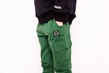 Spodnie dresowe dziecięce bojówki Octagon green