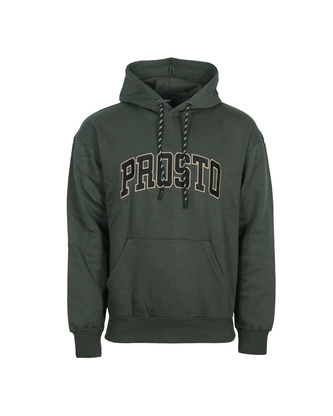 Bluza męska z kapturem Prosto Klasyk College99 hoodie ciemno zielona