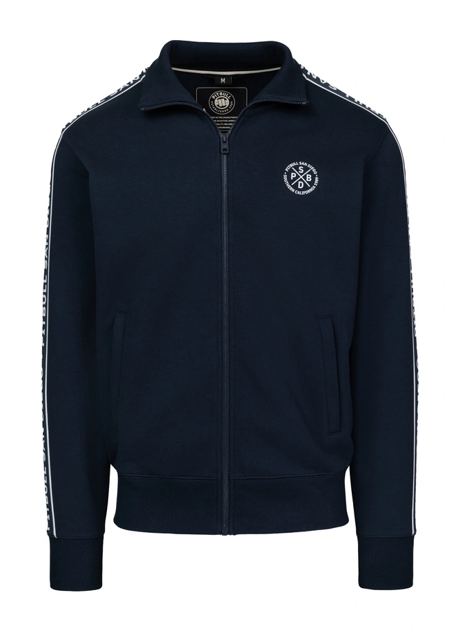 Bluza męska rozpinana Pit Bull Nexus granatowa