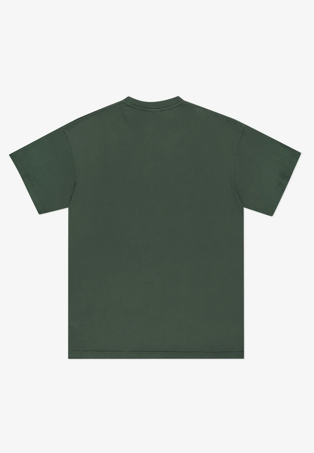 Koszulka męska t-shirt oversize Prosto Box 2.0 zielona