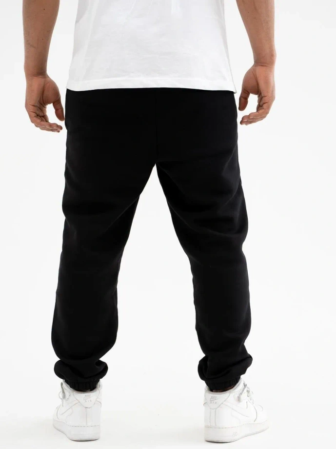 Spodnie dresowe męskie Jigga Wear Frame Name czarne