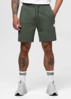 Spodenki szorty dresowe męskie Pitbull Nugget Small Logo zielone