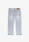 Spodnie męskie Jeans Regular Prosto Bunker niebieskie