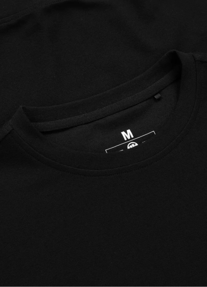 Koszulka Longsleeve męska Pitbull Pique Rockey czarna