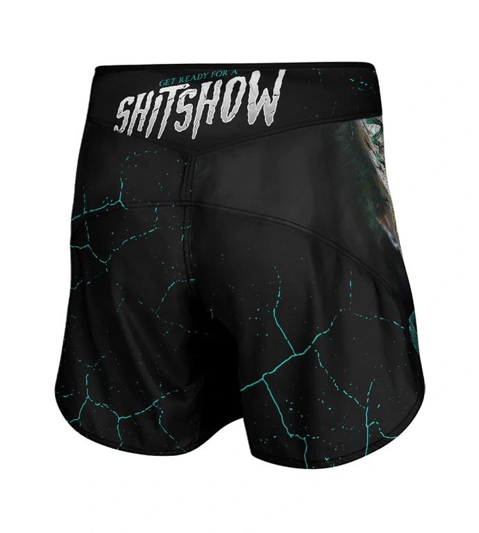 Spodenki szorty MMA Legion Octagon Shitshow czarne