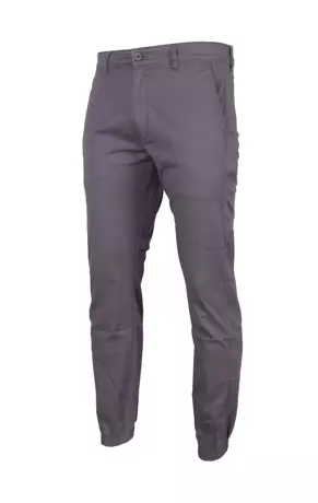 Spodnie męskie jogger Prosto Klasyk Evening Chino szare