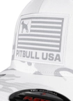Czapka z daszkiem Full Cap Mesh Pit Bull Pitbull USA biała