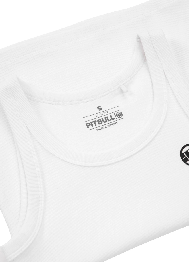 Koszulka Tank Top damski Pit Bull Layla biała