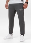 Spodnie męskie dresowe Pitbull Pit Bull Sampson grafitowe szare