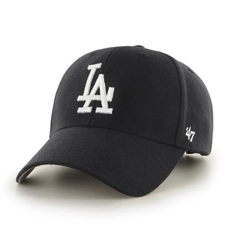 Czapka z daszkiem 47 Brand MLB Los Angeles Dodgers Classic czarna