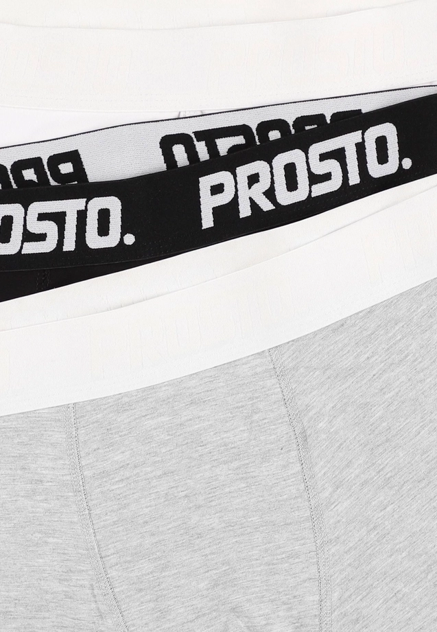 Bokserki męskie Prosto zestaw 3pack multi czarne/szare/białe
