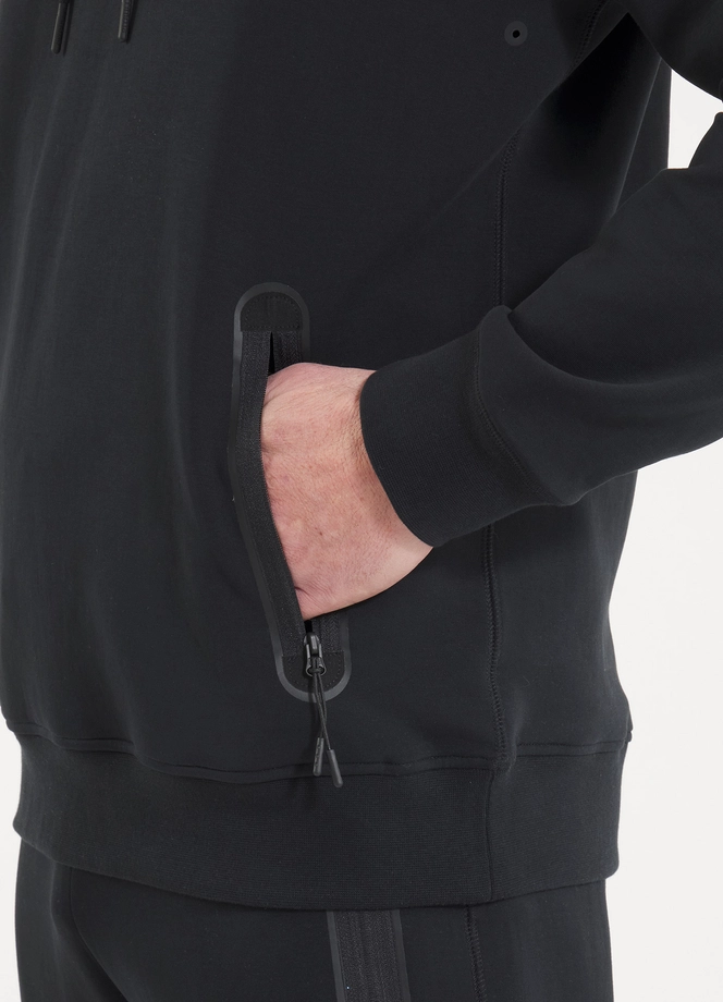 Komplet męski dresowy krótki Pitbull Pit Bull Dogwood czarny