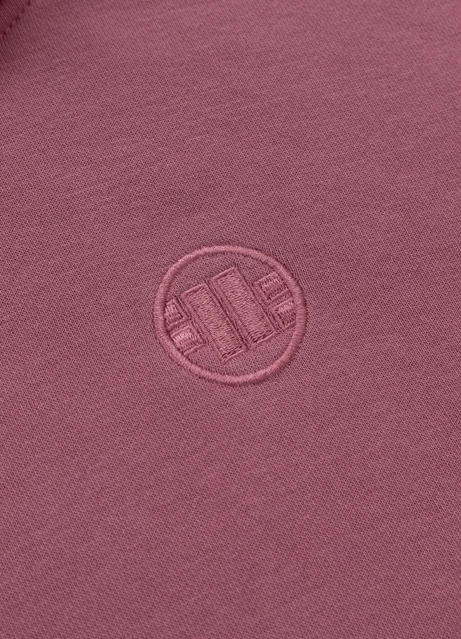 Bluza damska z kapturem Pitbull Manzanita Washed różowa