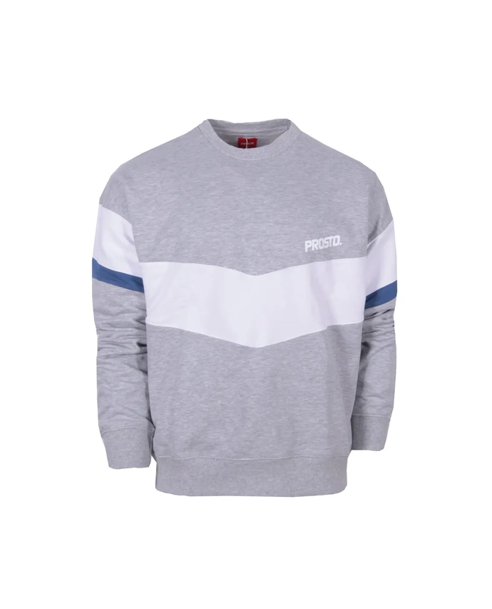 Bluza męska Prosto Klasyk Hooppler crewneck szara