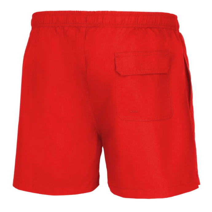 Spodenki męskie kąpielowe Chada Proceder Kastet Logo czerwone