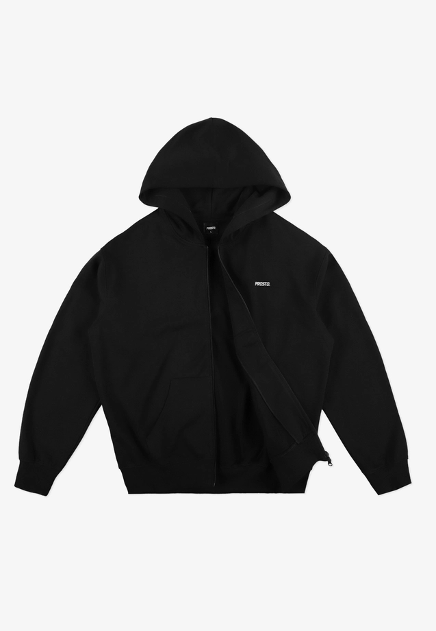 Bluza męska z kapturem oversize Prosto Brons czarna