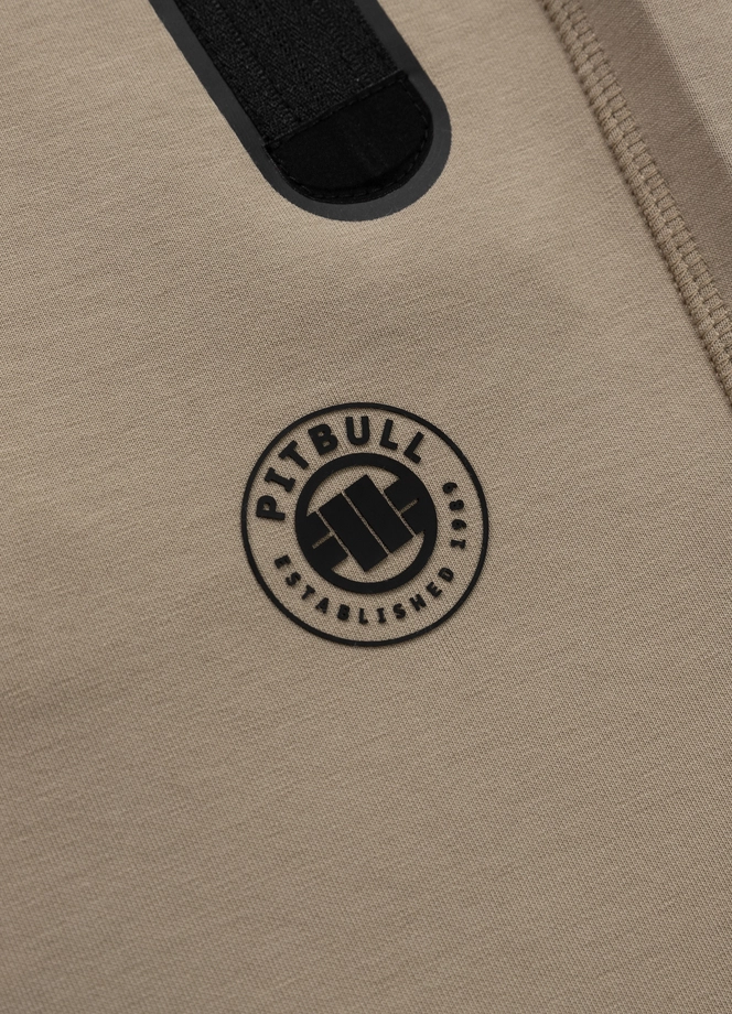 Spodnie męskie dresowe Pitbull Pit Bull Dogwood beżowe