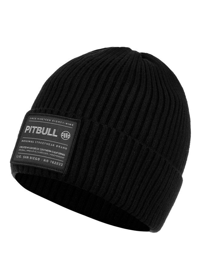 Czapka zimowa Pit Bull Beanie Dock czarna