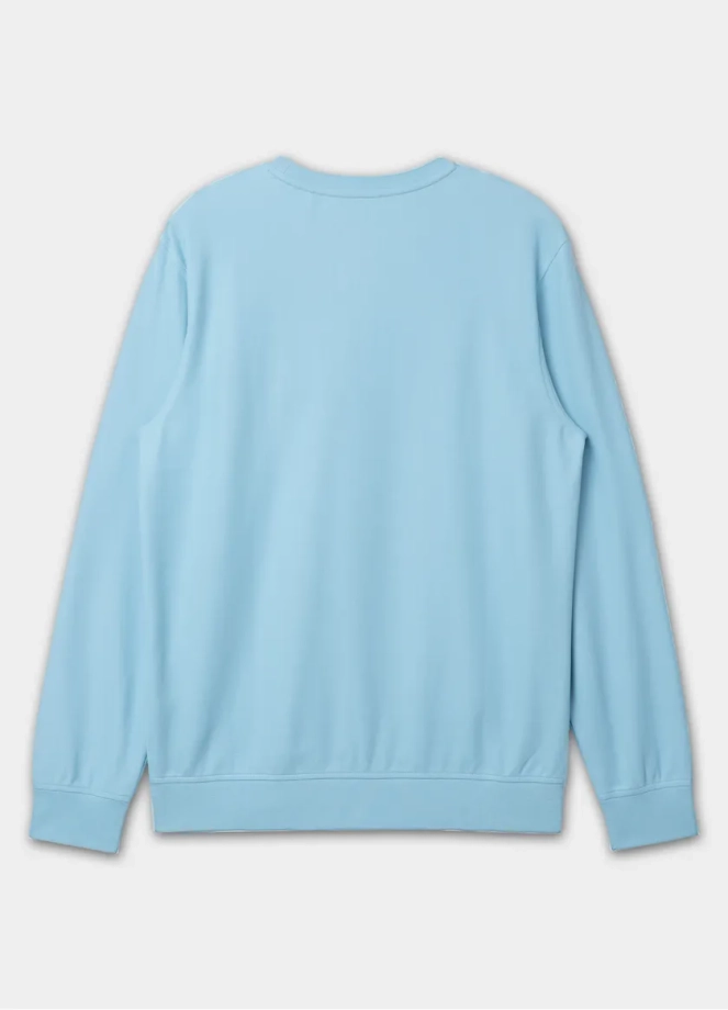 Koszulka Longsleeve męska Pitbull Pique Rockey niebieska