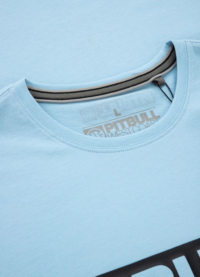 Koszulka męska T-Shirt Pitbull Hilltop jasno niebieska