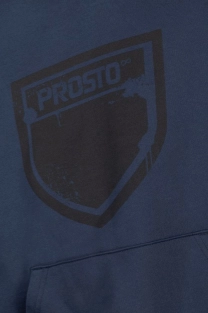 Bluza męska z kapturem Prosto Splash Shield granatowa